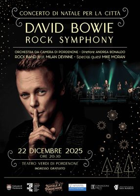 David Bowie Rock Symphony Concerto di Natale per la citt&agrave;
